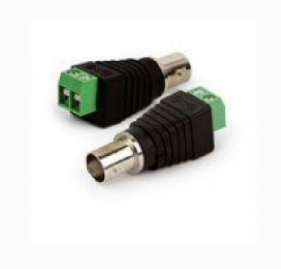 Detalhes do produto CONECTOR BNC ZEDEC - FÊMEA COM BORNE E PARAFUSO